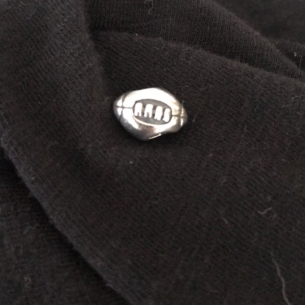 Trollbead/Chamilia/Pandora Football Bead